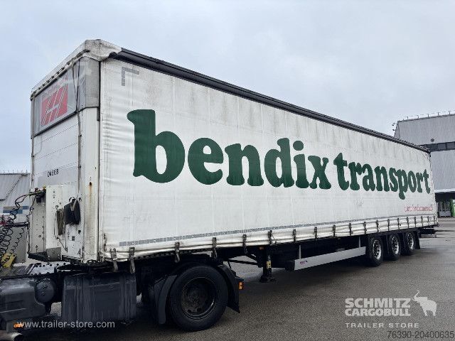 Semirremolque abierto con toldo Schmitz Cargobull Semitrailer Curtainsider Mega