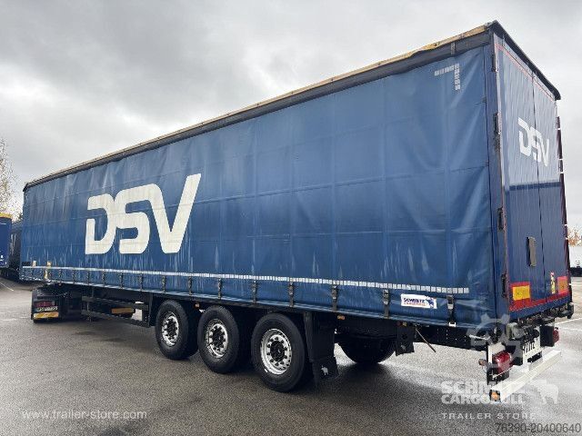 Open semitrailer with tarp Schmitz Cargobull Semitrailer Curtainsider Standard