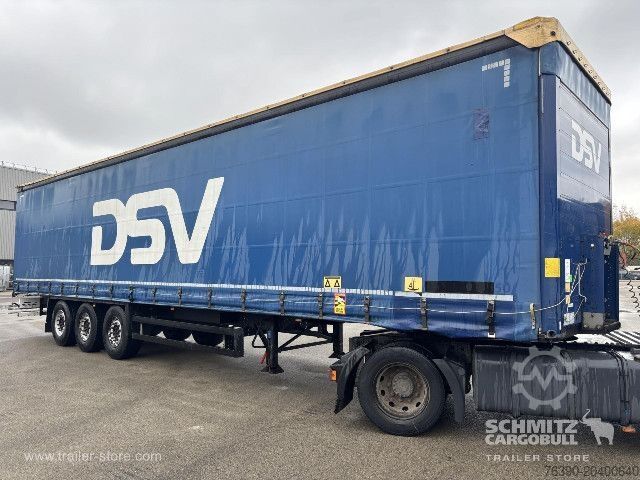 Open semitrailer with tarp Schmitz Cargobull Semitrailer Curtainsider Standard