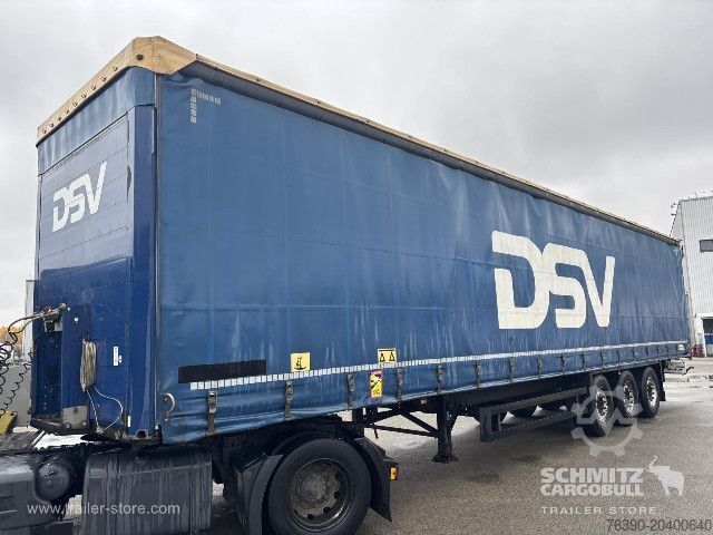 Open semitrailer with tarp Schmitz Cargobull Semitrailer Curtainsider Standard