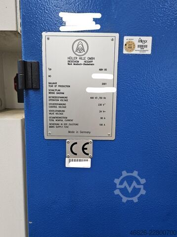 Horizontální obráběcí centrum Hüller Hille NBH 95