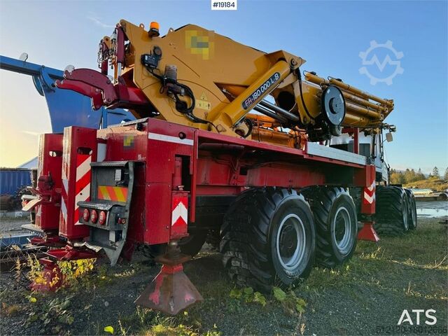 Hoisting device Logset 12F load carrier w/ World Power 180 T/M crane from