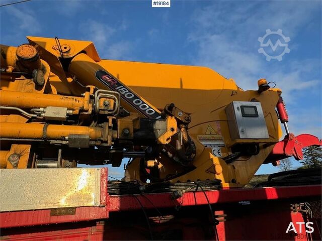 Hoisting device Logset 12F load carrier w/ World Power 180 T/M crane from