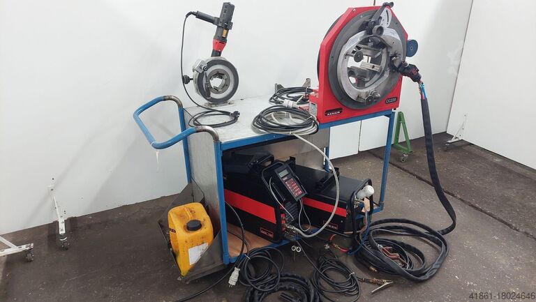 Orbitaal lassysteem + pijpsnijmachine AXXAIR SALS 150 + ACW 015 + CC 220 + CC 80