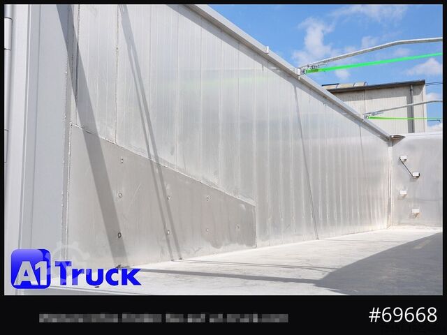 Semiremorcă basculantă REISCH RHKS, Alu-Kippmulde 50m³, NEU Kombitüren, Alufelgen, Liftachse,