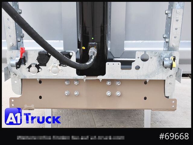 Semiremorcă basculantă REISCH RHKS, Alu-Kippmulde 50m³, NEU Kombitüren, Alufelgen, Liftachse,