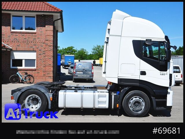 Tractor estándar IVECO Stralis 420, ZF-Intarder 2x Tank,