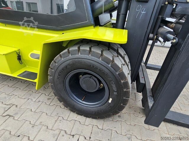Terrængående gaffeltruck Clark C70D - NEU - DIESEL KUBOTA - TRIPLEX