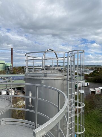 105 m³ Aluminiumsilo ø 3.000 Zeppelin