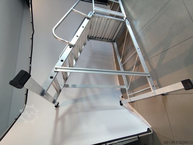 Quick scaffold aluminium platform staircase EUROKRAFT 302107
