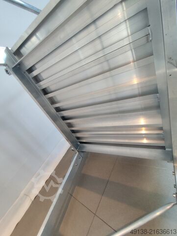 Quick scaffold aluminium platform staircase EUROKRAFT 302107