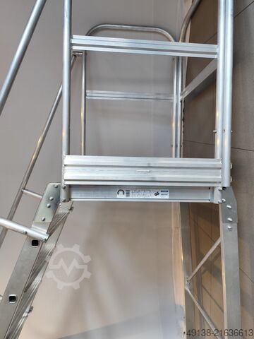 Quick scaffold aluminium platform staircase EUROKRAFT 302107