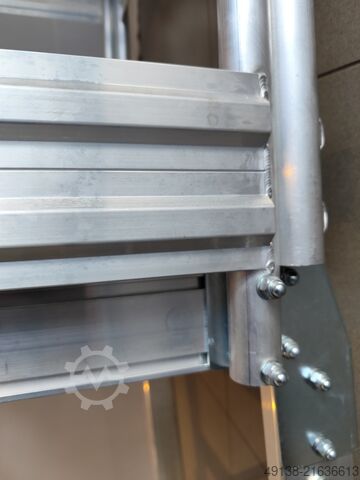 Quick scaffold aluminium platform staircase EUROKRAFT 302107