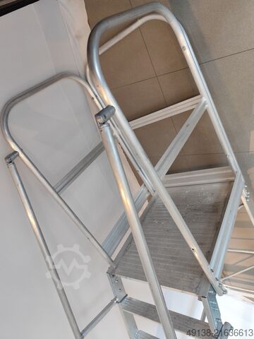 Quick scaffold aluminium platform staircase EUROKRAFT 302107