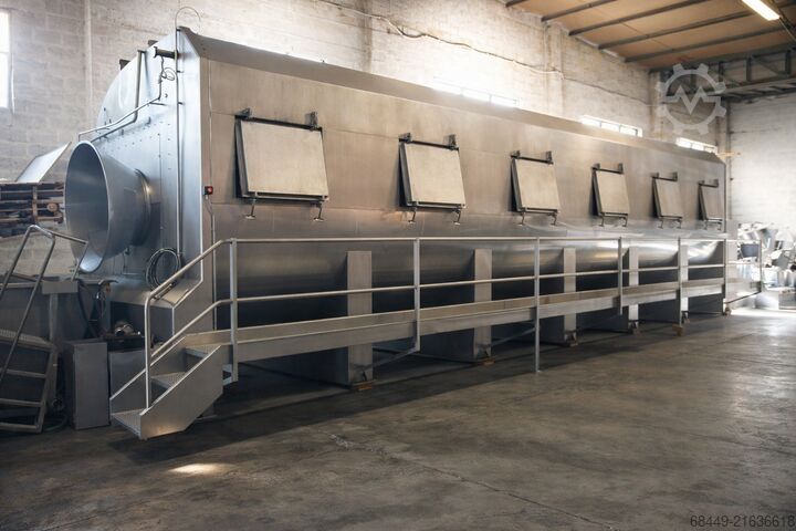 Drum blancher Type  Jumbo KODUKO 16/500 Berief drumblancheur Type  Jumbo KODUKO 16/500