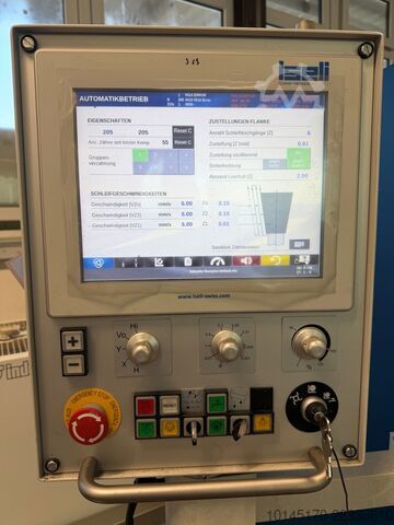 Egaliserende schuurmachine Iseli Swiss BNF 100   Vollautom. 4 Achsen Egalisierm