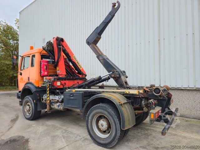 Haakarm vrachtwagen MERCEDES-BENZ SK1924  AK/Palfinger PK9501  EZ 2004/Arbeitskorb