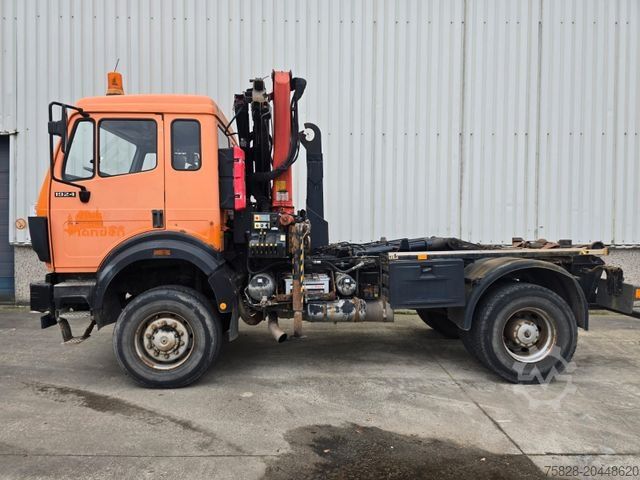 Haakarm vrachtwagen MERCEDES-BENZ SK1924  AK/Palfinger PK9501  EZ 2004/Arbeitskorb