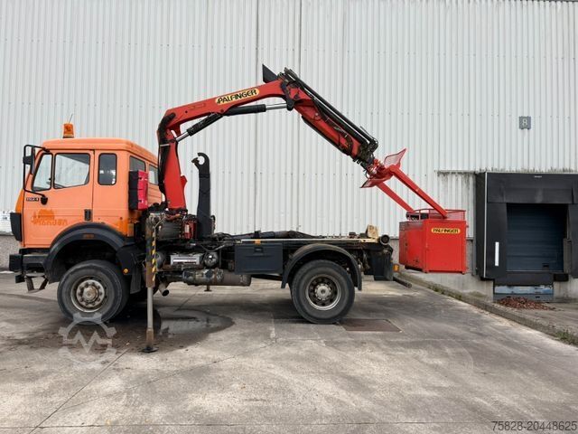 Hoogwerker vrachtwagen MERCEDES-BENZ SK1924 /ALLRAD / Palfinger 9501 + Arbeitskorb