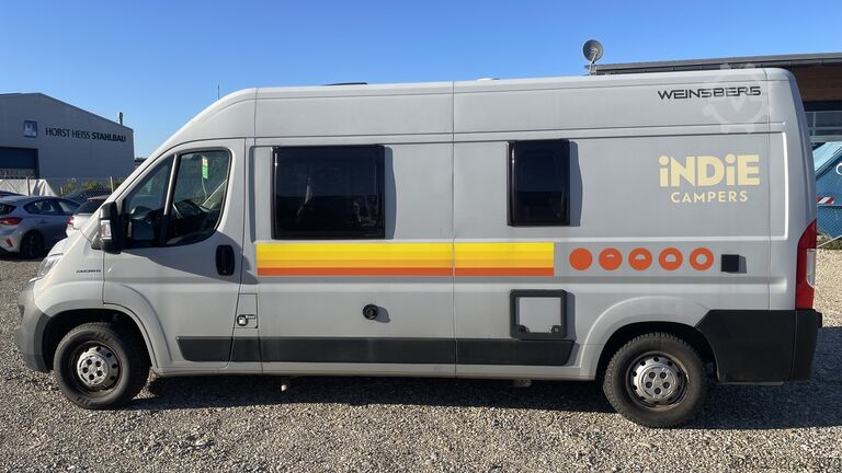 Przyczepa kempingowa/kamper Fiat Weinsberg Carabus 600 K | 4 Posti Letto | Completamente Attrezzato