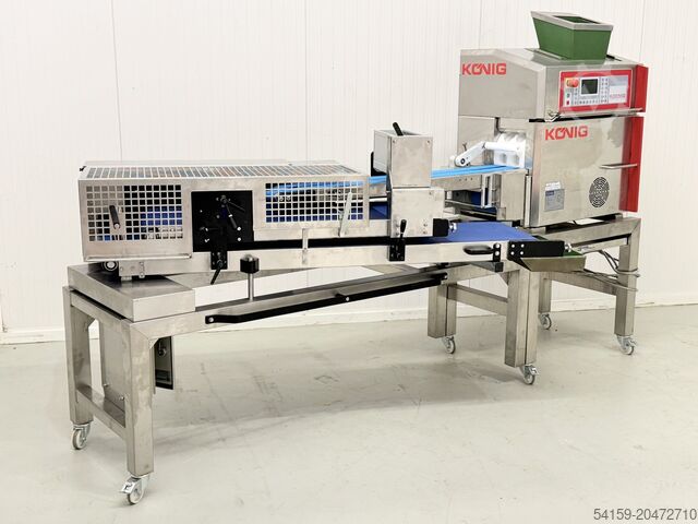 Máquinas para hacer panecillos König Mini Rex 4000 with formstation