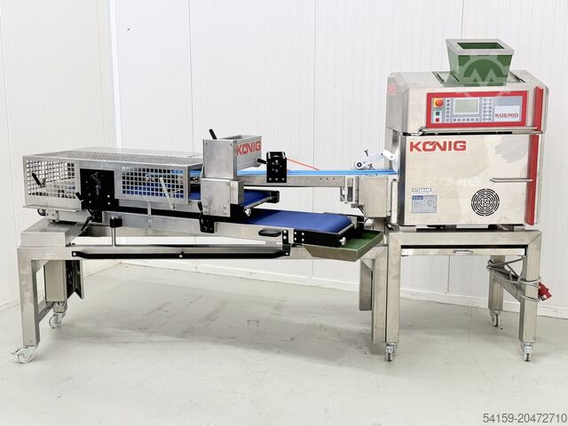 Máquinas para hacer panecillos König Mini Rex 4000 with formstation