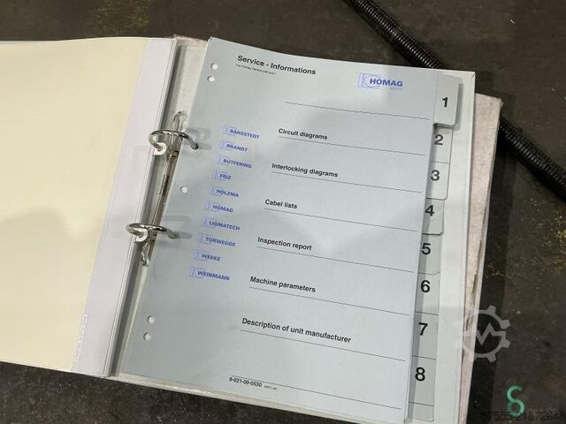 Okleiniarki Homag OPTIMAT KAL 310/5/A3/S2 2007 Homag OPTIMAT KAL 310/5/A3/S2