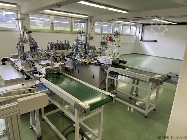 Összeszerelő gép Richpeace Automatic Medical Mask Production Line