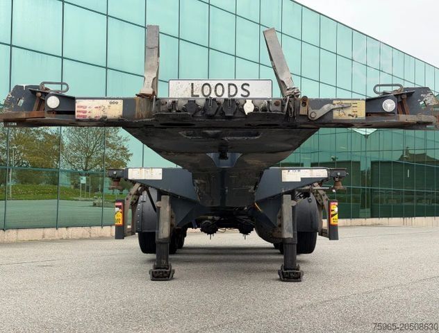 Swap body semitrailer D-TEC VCC-01 FT-LS-S DRUM BRAKES LIFT AXLE FRONT+MIDDL