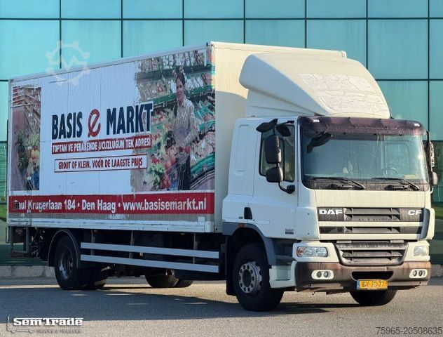 Box truck DAF CF 65 EURO 5 ONLY 202.000 KM TAIL LIFT HOLLAND-T