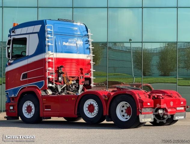 Standard tractor unit SCANIA S500 NGS RETARDER FULL AIR PTO+HYDROLICS 2X TANK