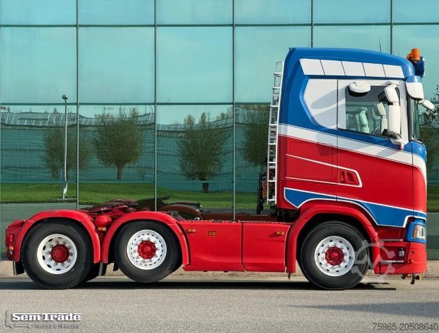 Standard tractor unit SCANIA S500 NGS RETARDER FULL AIR PTO+HYDROLICS 2X TANK