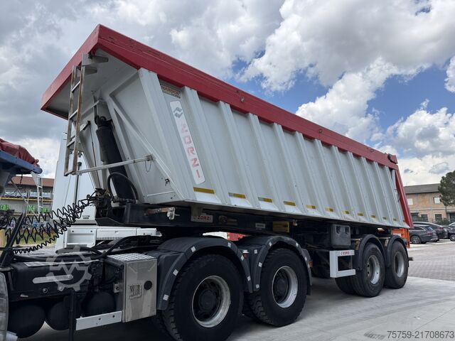 επικαθήμενο ανατρεπόμενο Zorzi 47S Kipper 26cbm hydraul.Heckklappe