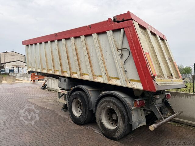 επικαθήμενο ανατρεπόμενο Zorzi 47S Kipper 26cbm hydraul.Heckklappe