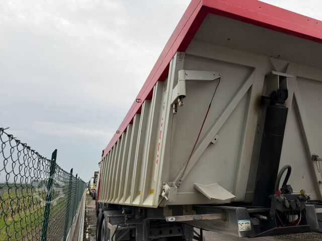 επικαθήμενο ανατρεπόμενο Zorzi 47S Kipper 26cbm hydraul.Heckklappe