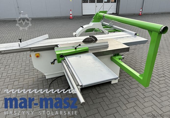 Sliding panel saw with scorer REMA DMMS-40/340