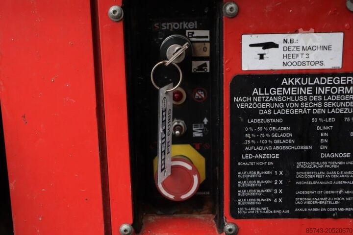 Schaarlift Snorkel SJ3219E Valid inspection, *Guarantee! Electric, 7,