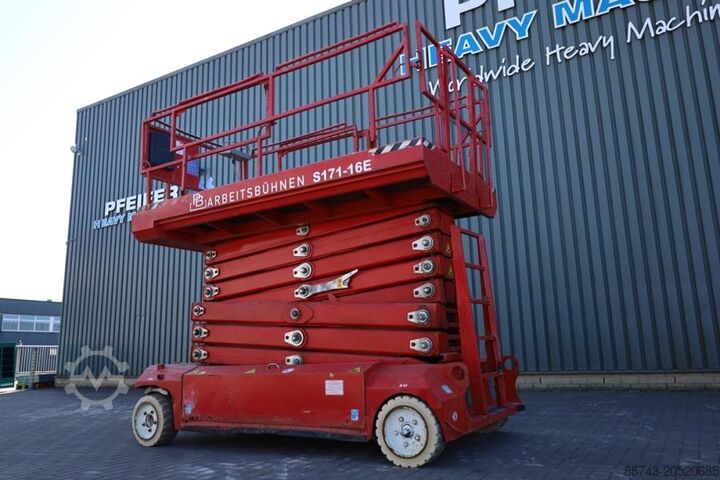 Schaarlift PB LIFT S171-16E Electric, 17.3m Working Height, 400k
