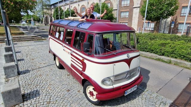 Minibüs MERCEDES-BENZ Vorgänger Sprinter O 319 Samba mit Faltdach AC