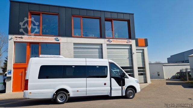 Minibüs MERCEDES-BENZ 515 Sprinter 22 Schlafsessel Vorlauffahrzeug 2x