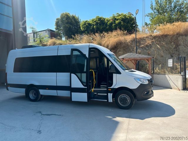 Minibüs MERCEDES-BENZ 515 Sprinter 22 Schlafsessel Vorlauffahrzeug 2x