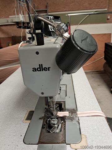 Máquina de coser de brazo largo de 2 agujas Adler 467-65 FA
