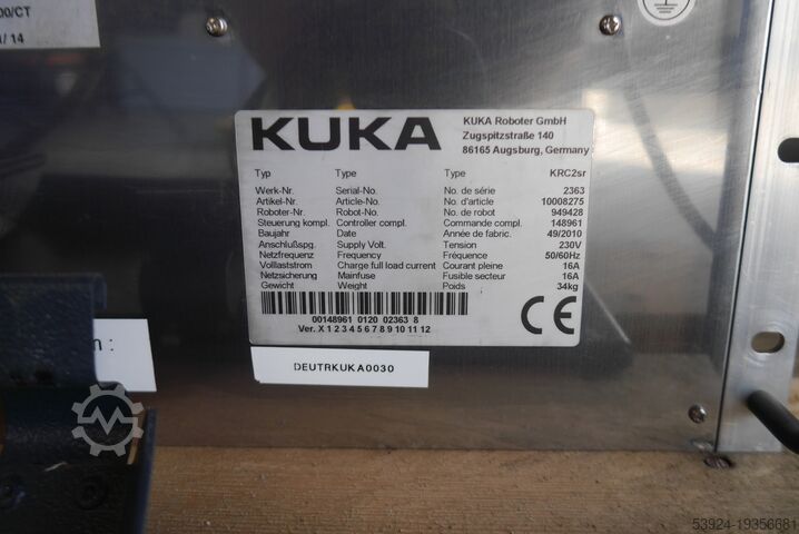 Robot industrial Kuka KRC2 SR