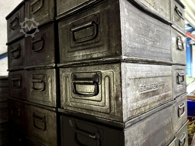 Velká zásoba přepravek Schäfer Schäfer Crates