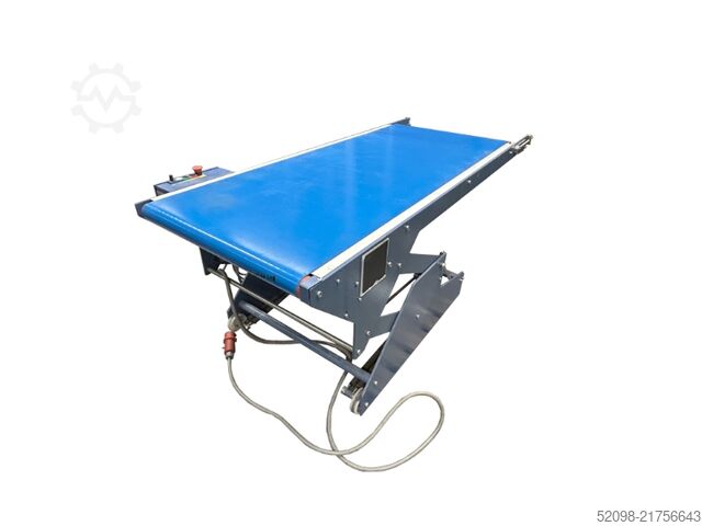 Transportna traka sa podiznom platformom, L: 2.000 mm Herzog + Heymann 1000006117, FB: 730 mm