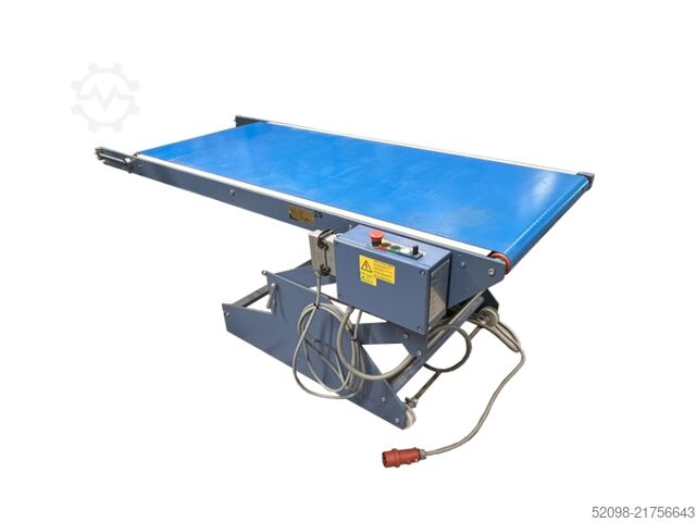 Transportna traka sa podiznom platformom, L: 2.000 mm Herzog + Heymann 1000006117, FB: 730 mm