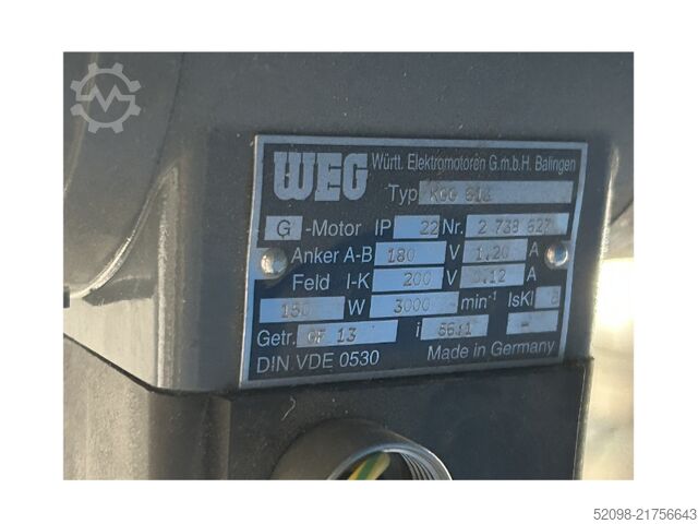 Transportna traka sa podiznom platformom, L: 2.000 mm Herzog + Heymann 1000006117, FB: 730 mm