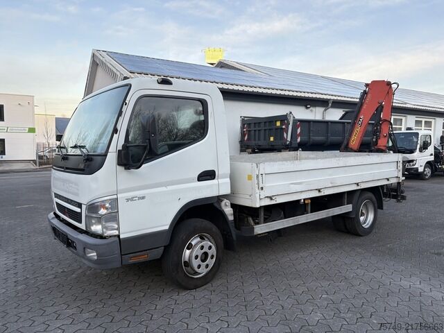 Furgonetka pick-up Fuso FUSO 7C18 Canter Pritsche 3.55m Kran 2x hydr.