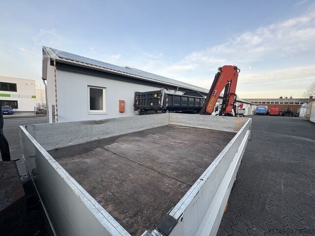 Furgonetka pick-up Fuso FUSO 7C18 Canter Pritsche 3.55m Kran 2x hydr.