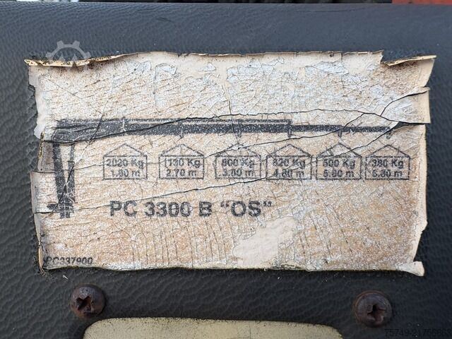 Furgonetka pick-up Fuso FUSO 7C18 Canter Pritsche 3.55m Kran 2x hydr.